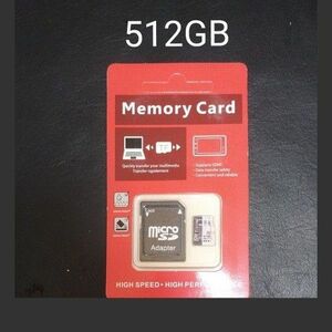 microSDカード　512GB 512ギガバイト　未使用　新品　sdカード　メモリーカード　複数購入で割引できます　