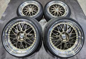 WORK マイスター M1 3PIECE 深リム/ステップリム 希少PCD100-5穴 Prius/BRZ/86/Wish/レガシー/Impreza/LexusCT 他100-5H