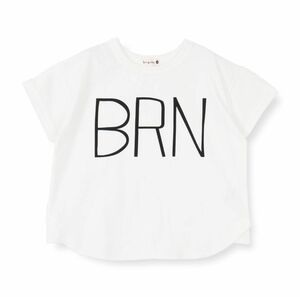 ブランシェス*ロゴプリントTシャツ*ホワイト*100