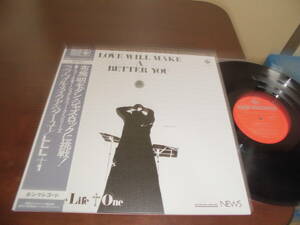 LOVE　LIVE　LIFE+ONE/LOVE　WILL　MAKE　A　BETTER　YOU・国内盤・復刻帯付き限定再発盤・新品同様の美品！！