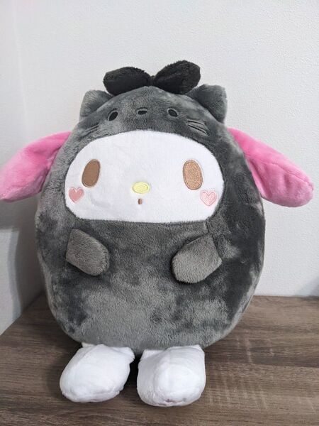 【即日配送】サンリオキャラクターズ どうぶつ着ぐるみドールBIGタイプ マイメロディ