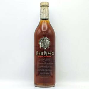 Four Roses Super Premium KENTUCKY STRAIGHT BOURBON WHISKEY　43度　750ml【フォアローゼス プラチナ フォアローゼズ】