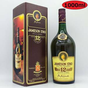 [ nationwide free shipping ]JAMESON 1780 SPECIAL RESERVE AGED 12years OLD IRISH WHISKEY 43 times 1000ml[jemson12 year ]