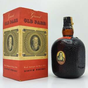【全国送料無料】Grand Old Parr REAL ANTIQUE AND RARE OLD De Luxe Scotch Whisky　約43度　約750ml【オールドパー ティンキャップ】