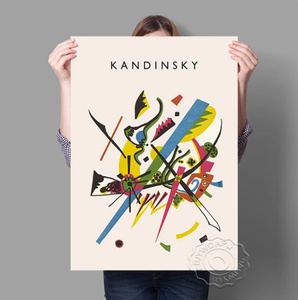 G3381 wassily kandinsky ワシリー・カンディンスキー キャンバスアートポスター 50×70cm インテリア 海外製 枠なし