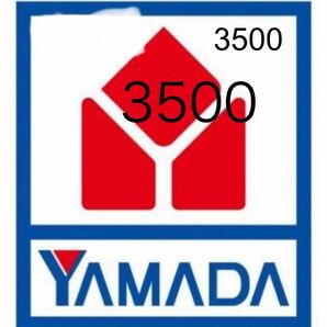 ヤマダ電機　3500