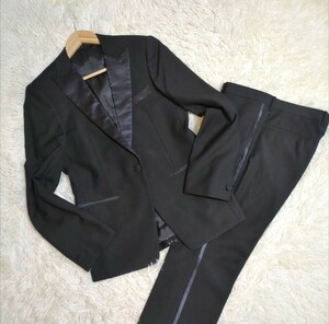 [ ultimate beautiful goods ] junhashimoto Jun is si Moto tuxedo suit setup black silk total reverse side wool type . ceremony formal M 1 jpy 