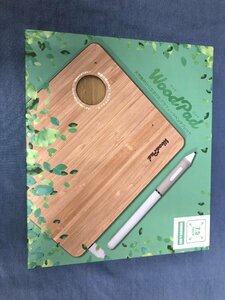 Wood　Pad　ウッド　パッド　7.５インチ　天然素材から生まれた　グラフィック　ペン　タブレット　052261　※佐川急便にて発送