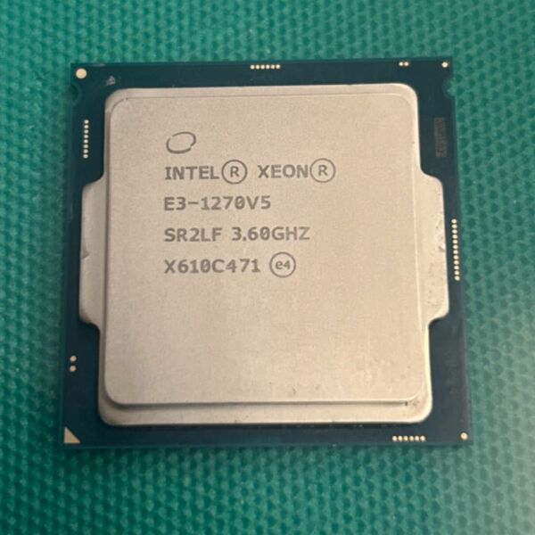 Intel Xeon E3-1270V5