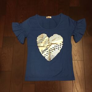 Tシャツ ブルー