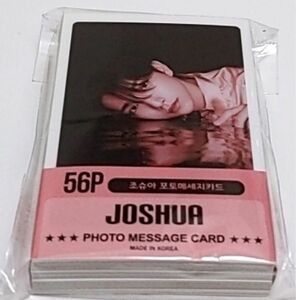 SEVENTEEN Joshua メッセージカード56枚入り