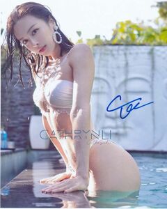 Cathryn Lee Cath Lynn * Lee * автограф автограф фотография * сертификат COA*9742