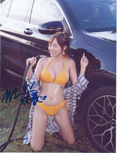 Lin Xiang Lynn * car n* autograph autograph photograph * certificate COA*9754