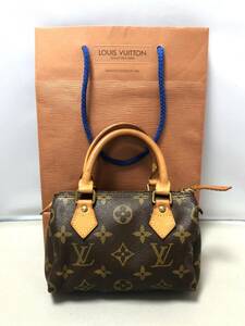 ルイヴィトン LOUIS VUITTON ミニスピーディ Mini Speedy モノグラム ハンドバッグ ポーチ M41534