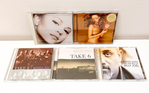  Billy Joel ビリージョエル Piano Man Mariah Carey マライアキャリー Butterfly TAKE6 Beautiful World テイク６ ポップス CD 5枚 セット
