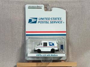 ■未開封■ GREENLIGHT 1/64 USPS LLV with Mailbox グリーンライト