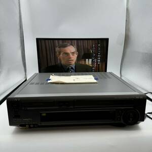 【1000円〜】SONYソニー WV-TW2 VHS Hi8 Hi-Fi VHS ハイファイ／ステレオハイエイト　ビデオデッキ　ジャンク品