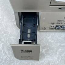 【外観キレイ】◆動作品◆Rinnai リンナイ RTS65AWKR ガステーブル RTE65VACB-GL LPガス ガスコンロ 2021年製 LPガス用 水無片面 左火力_画像4