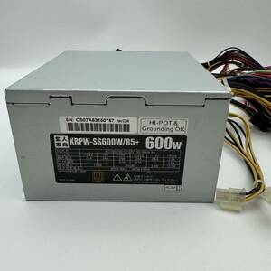 . person intention power supply unit power supply BOX 600W KRPW-SS600W/85+