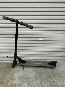 【現状品】SCOOTE 電動キックボード 充電器なし　スクーター 立ち乗り式 