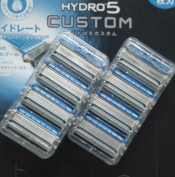 【替刃８個】シックハイドロ５カスタム Schick HYDRO5 CUSTOM