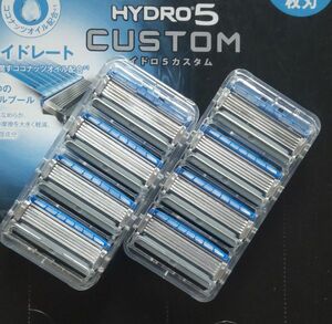 【替刃８個】シックハイドロ５カスタム Schick HYDRO5 CUSTOM 