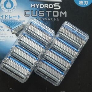 【替刃８個】シックハイドロ５カスタム Schick HYDRO5 CUSTOM