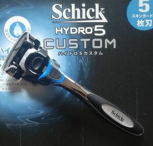 【刃付本体１個】シックハイドロ５カスタム Schick HYDRO5 CUSTOM 髭剃り＆替刃