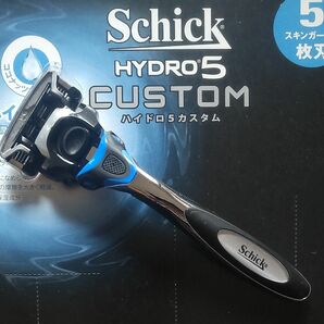 【刃付本体１個】シックハイドロ５カスタム Schick HYDRO5 CUSTOM 髭剃り＆替刃