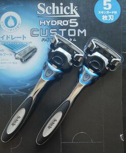 【刃付本体２個】シックハイドロ５カスタム Schick HYDRO5 CUSTOM