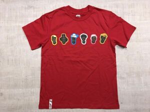 大野智 SATOSHI OHNO EXHIBITION フリースタイル FREESTYLE 2008 個展 アート グッズ 半袖Tシャツ コットン100% 赤 嵐