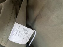 Needles バックサテン S S ファティーグシャツ 緑色 Fatigue シャツ 希少 中古 サイズ：Ｍ_画像2