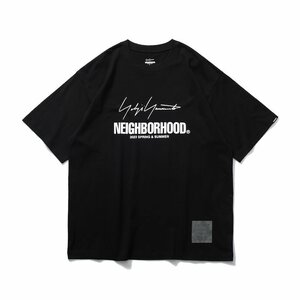 Neighborhood ネイバーフッド Tシャツ ブラック／ホワイト コットン 希少 中古 Mサイズ