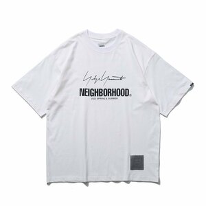 Neighborhood ネイバーフッド Tシャツ ブラック／ホワイト コットン 希少 中古 Lサイズ