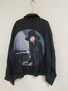 YOHJI YAMAMOTO ヨウジヤマモト 22SS 女囚さそり けもの部屋 ダブルジップアップブルゾン 希少 中古 Mサイズ