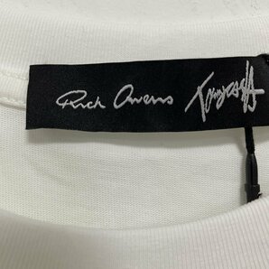 RICK Owens x Tommy Cash リックオウエンス Rick Owens TOMMY トミー Tシャツ カットソー 半袖 ロゴ 白 ホワイト 希少 中古 Lサイズの画像4