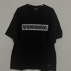 NEIGHBORHOOD x SCHOTT KOSTAS SEREMETIS ネイバーフッド ショット Tシャツ ロゴ ブラック 希少 中古 Lサイズの画像2