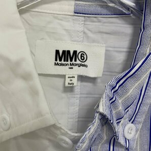 Maison Margiela メゾンマルジェラ MM6 Long-sleeved Shirt 希少 中古 ホワイト Lサイズの画像3