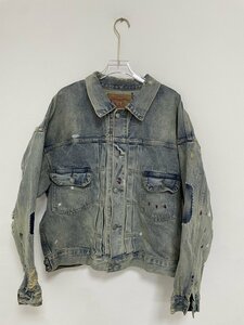 SAINT MICHAEL x BERBERJIN vintage denim jacket セントマイケル デニムジャケッ トアウター・ジャケット（メンズ）希少 中古 Mサイズ