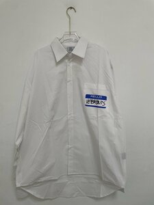 VETEMENTS ヴェトモンMy Name Is シャツ コットンポプリン ホワイト 中古 希少 Lサイズ