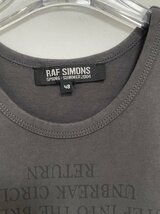 RAF SIMONS ラフシモンズ Logo 宗教コットン Tシャツカットソー サイズ:48_画像7