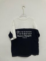 Maison Margiela メゾンマルジェラ Tシャツ パネルデザイン mm6 メゾンマルジェラ 半袖Tシャツ 中古 希少 Mサイズ_画像2