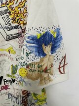 SAINT MICHAEL x Takashi Murakami セントマイケル　半袖 希少 半袖シャツ ホワイト 中古 Lサイズ_画像5