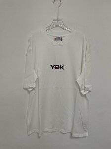 VETEMENTS ヴェトモン VETEMENTS ヴェトモン e Y2K t-shirt-print cotton with logo embroidery 半袖シャツ ホワイト Mサイズ