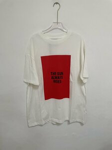 JIL SANDER ジルサンダーロゴ Tシャツ 半袖 クルーネック トップス 中古 希少 ベッジュ 人気 Mサイズ