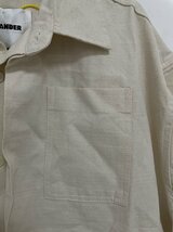 Jil Sander ジルサンダー MALFILE SELVEDGE CANVAS SHIRTシャツ シャツ 希少 中古 サイズ:40_画像2