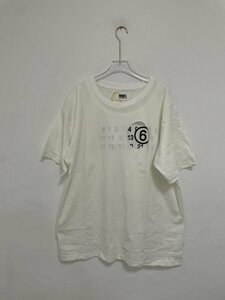 Maison Margiela メゾンマルジェラ ナンバリング ロゴ Tシャツ半袖Tシャツ 中古 希少 Mサイズ