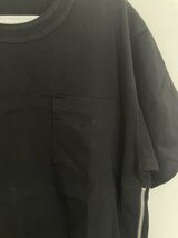 sacai (サカイ) Nylon Twill x Cotton Jersey T-Shirt Tシャツカットソー メンズ 中古 希少 サイズ:M_画像6