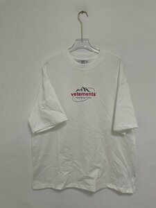 VETEMENTS ヴェトモン VETEMENTS ヴェトモン SS24 SPRING WATER LOGOTSHIRT 半袖シャツ ホワイト Mサイズ