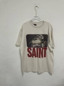 Saint Michael x FREEDOM 24SS セントマイケル 半袖tシャツ ユニセックス T-shirt 半袖 希少 中古 Mサイズ